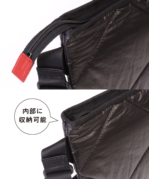 藤倉航装コラボ／サコッシュバッグ Air Model L | 日本職人が