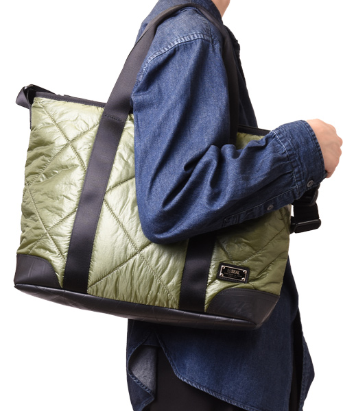 藤倉航装コラボ／キルティングトートBAG2 | 日本職人が作るメンズ