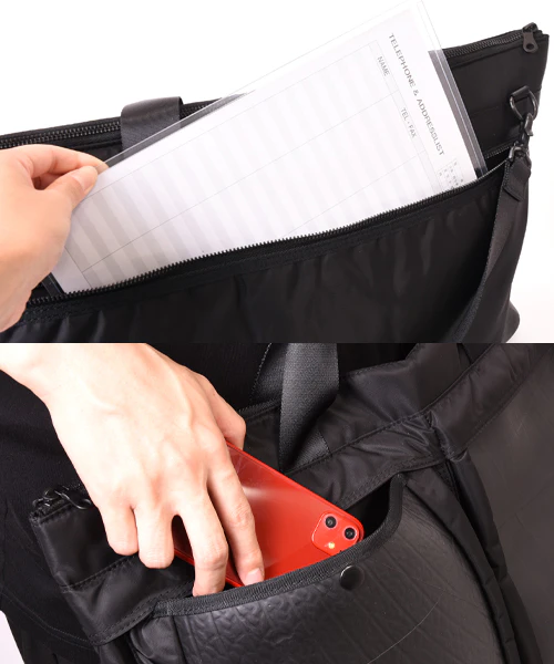 2WAY ヘルメット BAG MA-1 model | 日本職人が作るメンズ トート 